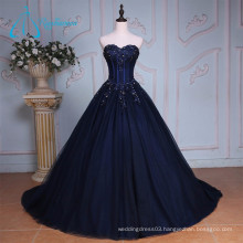 Chapel Train Royal Blue Modern Western Quinceanera Dresses